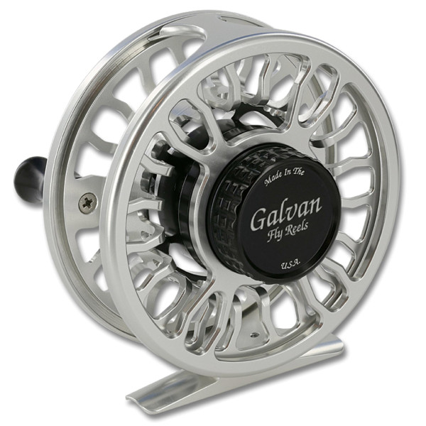Galvan The Grip Fly Reel clear with black