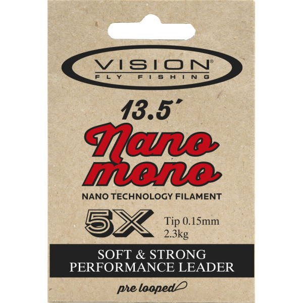 Vision Tapered Leader Nano Mono 13,5 ft