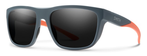 Smith Optics Polarized Glasses Barra CP (ChromaPop) Matte Thunder / Safety Orange (Polar Black) Matte Thunder / Safety Orange (Polarized Black)