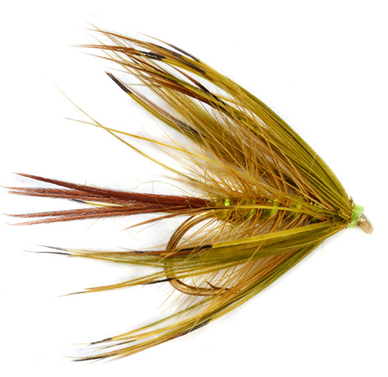 Fulling Mill Wet Fly - Jackie's Green Drake Fly Maifliege