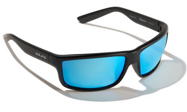 Bajio Polarized Glasses Nippers - Black Matte (Blue Mirror Glass)