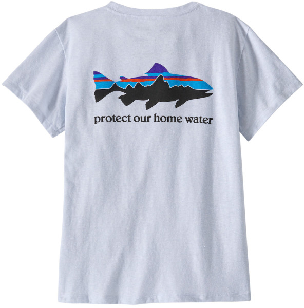 Patagonia W's Home Water Trout Pocket Responsibili Shirt WHI