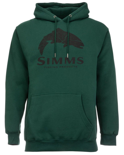 Simms Wood Trout Fill Hoody forest
