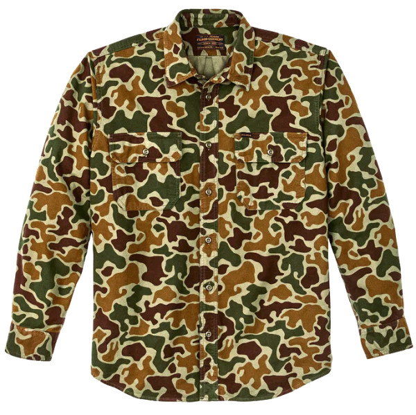 Filson Field Flannel Shirt Hemd frog