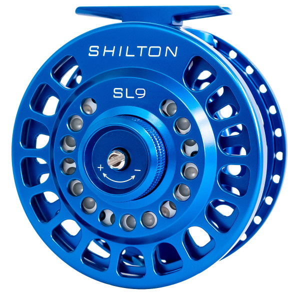 Shilton SL Series Fly Reel new sizing blue