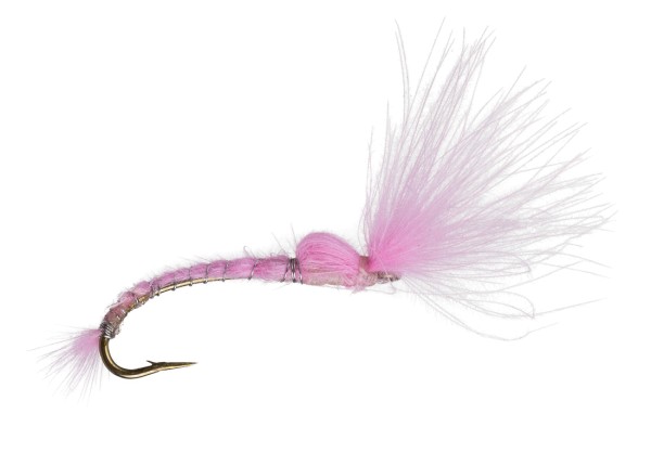 Marc Petitjean Dry Fly - MP48 Midge grayling pink