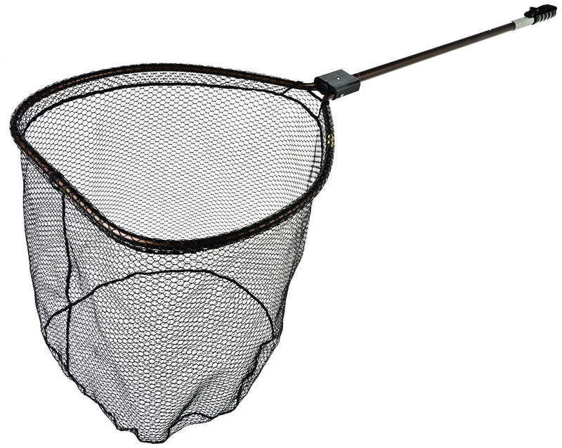 Shakespeare Agility Trout Telescopic Folding Rubber Net Landing Nets with Cover 