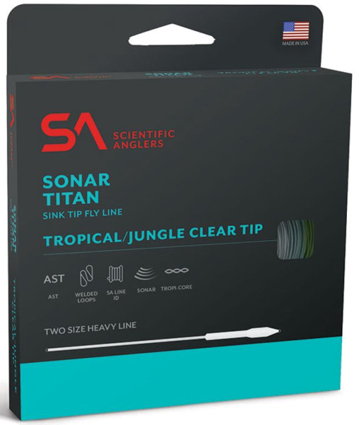 Scientific Anglers Sonar Titan Tropical Clear Tip Fly Line