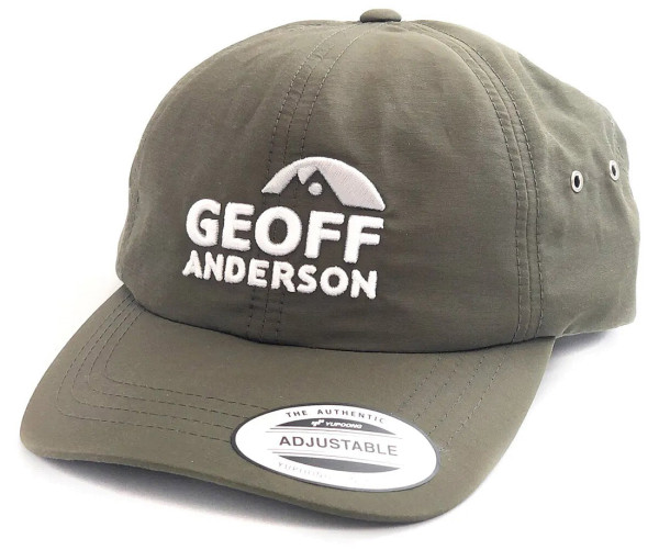 Geoff Anderson Flexfit Cap water resistant green
