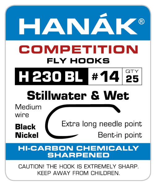 Hanak H 230 BL Nymph & Wet Fly Hook