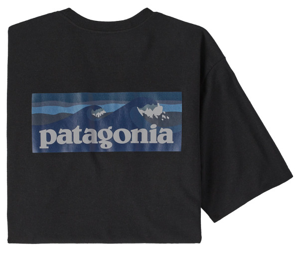Patagonia Boardshort Logo Pocket Responsibili T-Shirt INBK