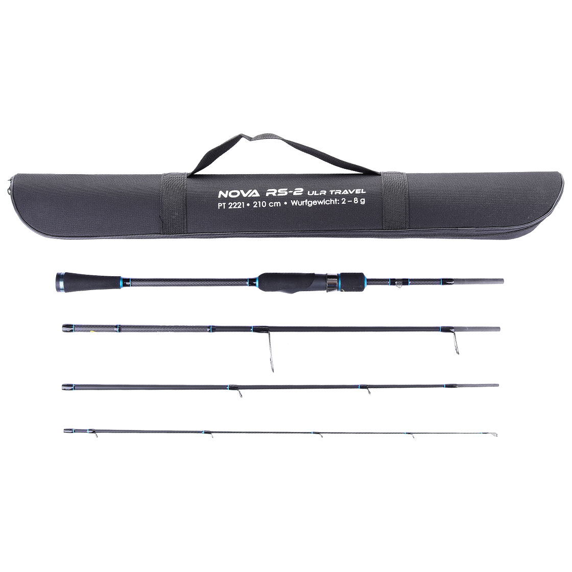 Sportex Nova ULR Travel RS-2 Ultralight Spinning Rod, Travel Rods, Spinning Rods, Spin Fishing