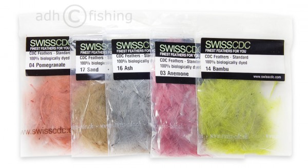 SwissCDC CDC Feathers Standard 100% biologically dyed