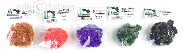 Tigofly 11 Cards 11 Colors Ice Dubbing Ice Dub Thread Line Flash