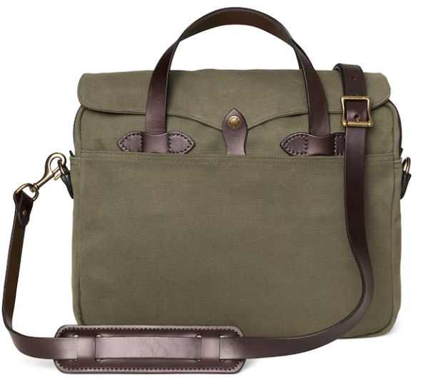 Filson Rugged Twill Original Briefcase Bag 13L otter green