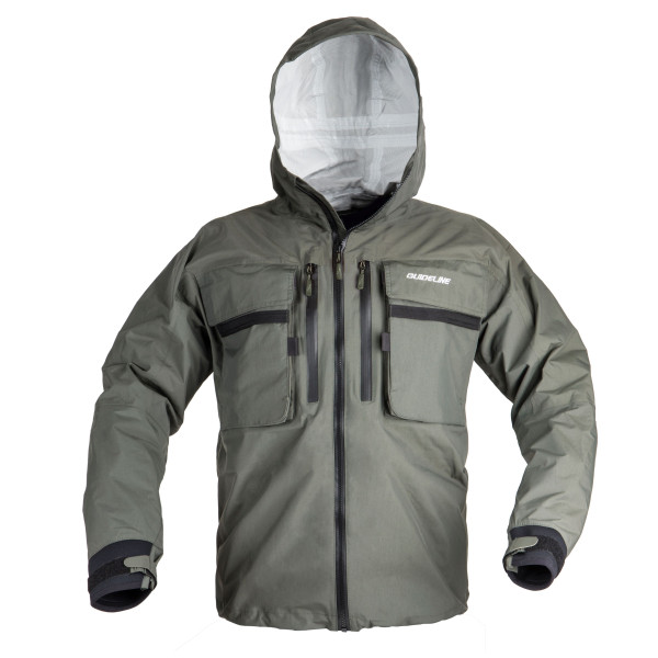 Guideline Laxa Wading Jacket moss green