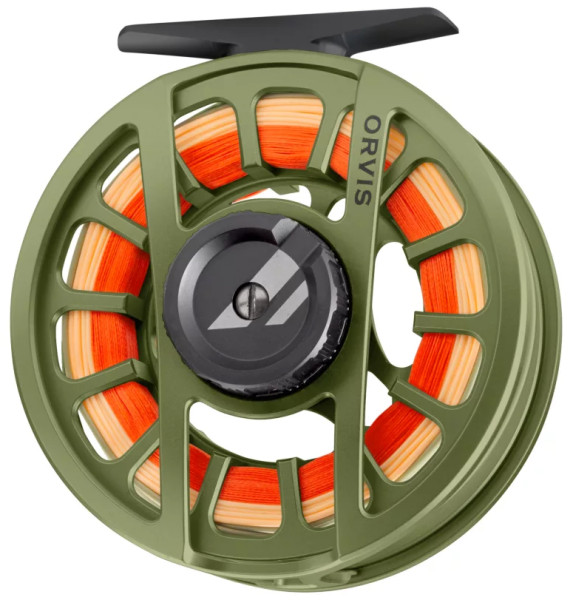 Orvis Hydros Fly Reel matte olive