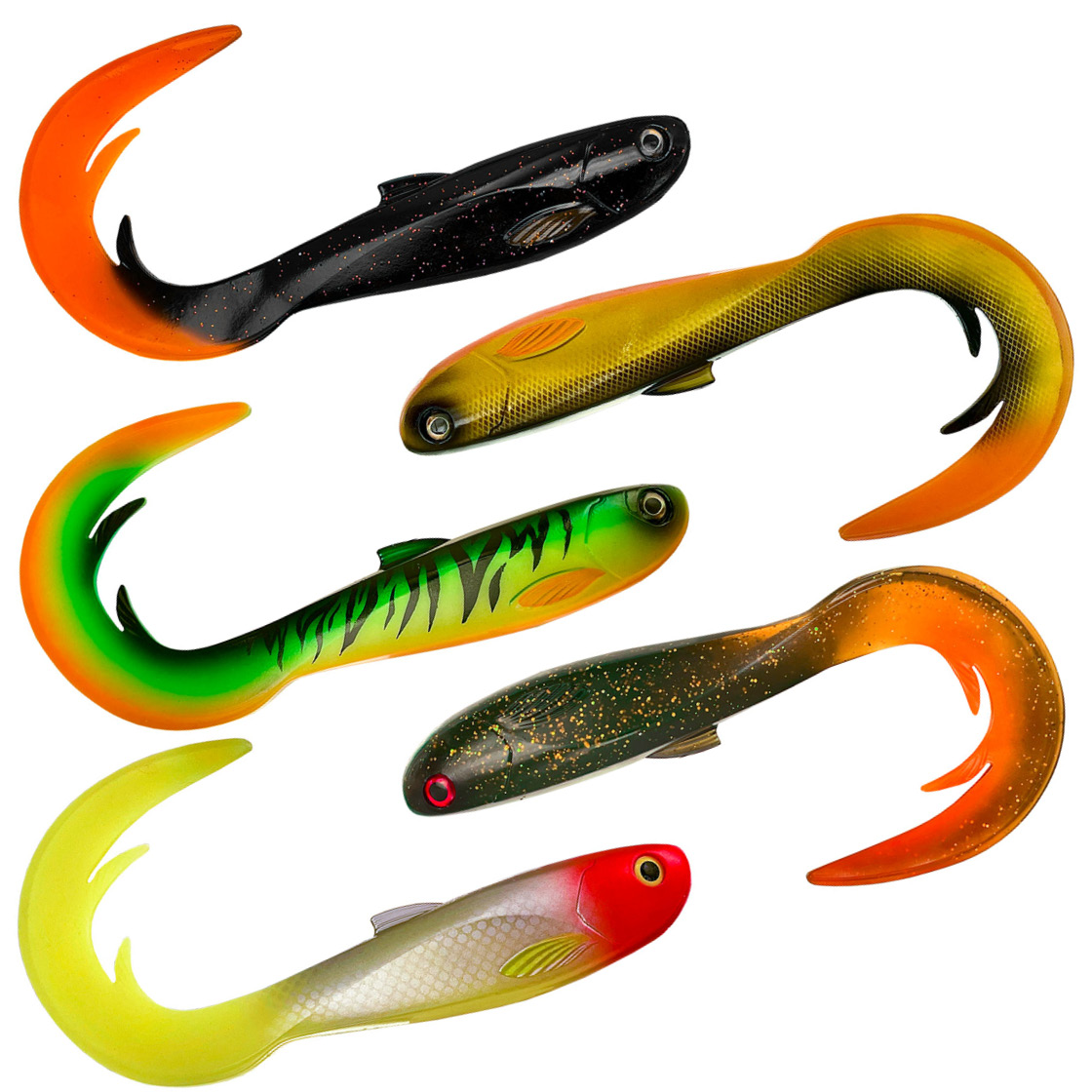 Headbanger FireTail Softbait 21 cm Softbaits Lures and Baits Spin