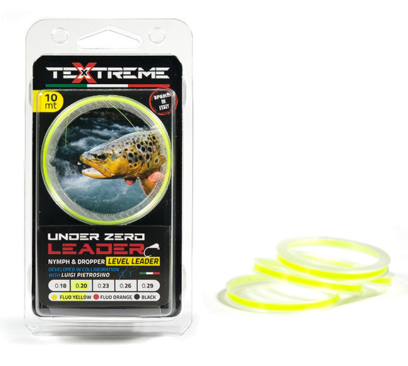 Textreme Under Zero Nymph Leader fluo yellow