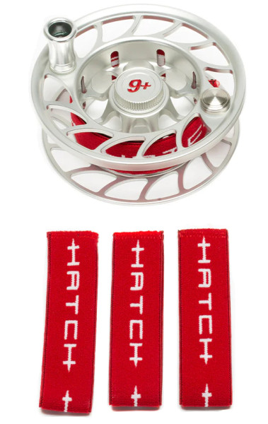 Hatch Spool Band 3er Set red, Fly Reel Accessories, Fly Reels