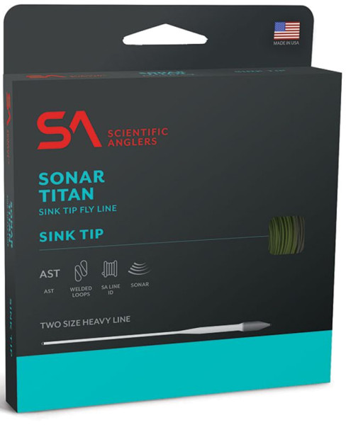Scientific Anglers Sonar Titan Sink Tip Fly Line F/I