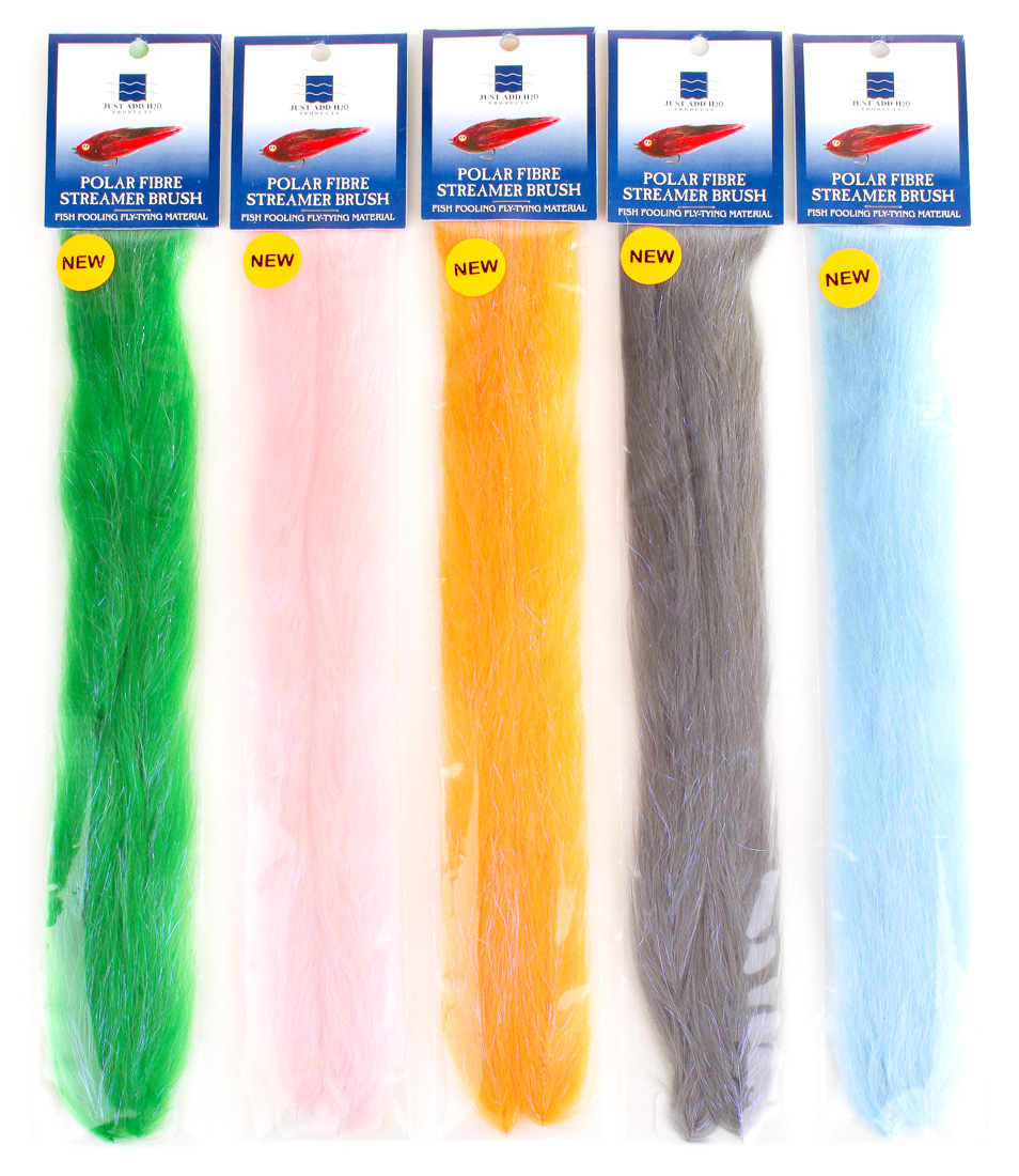 H2O Polar Fibre Streamer Brush 3" solid Synthetic and Flash Fly