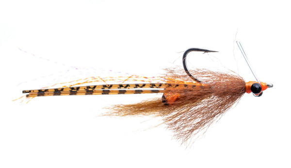 H2O Saltwater Fly - Fishient Spawning Shrimp brown