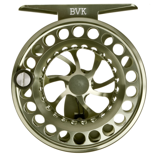 TFO BVK 0 Fly Reel green