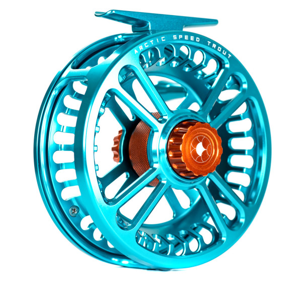 Alfa Arctic Speed Fly Reel Teal Blue, Reels, Fly Reels