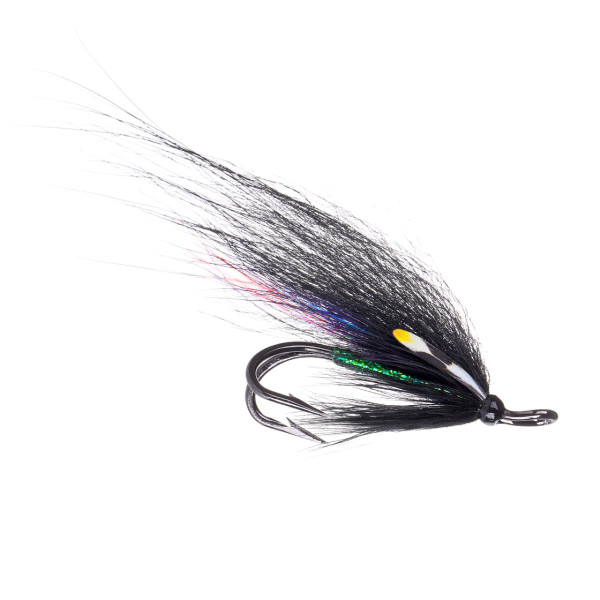 Guideline Salmon Fly - TS Black Stealth Double
