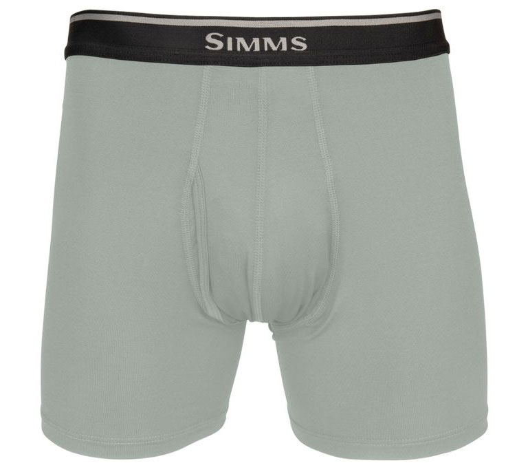 Simms Cooling Boxer Brief, carbon