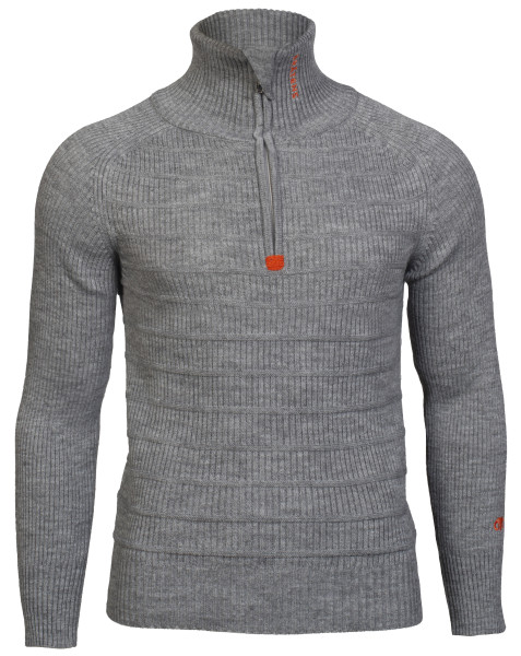 Bratens 100% Norway Stolen Sweater Pullover grey