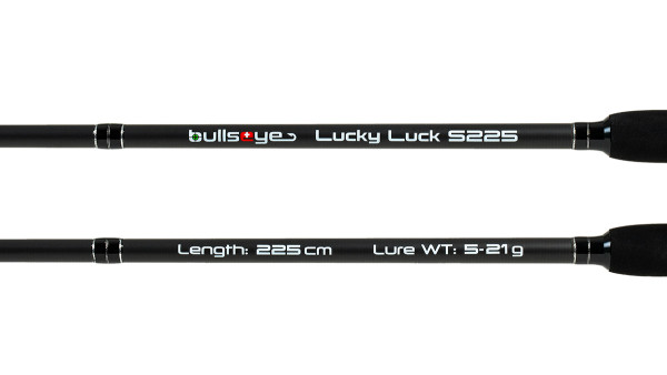 Bullseye Spinning Rod Lucky Luck S225 5-21 g