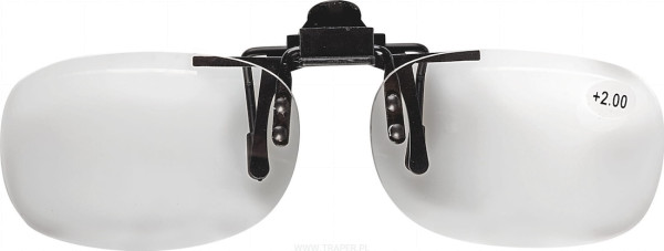 Traper Clip On Magnifier Magnification aid for attaching to polarized glasses