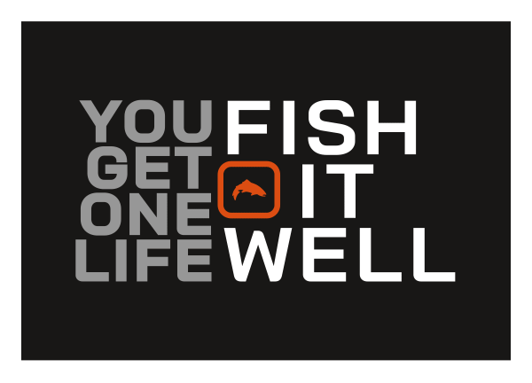 Simms Fish It Well Sticker 15 cm