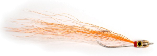 Guideline Streamer - Jiggy Fly Orange / White