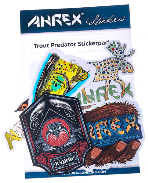 Ahrex Trout Predator Sticker Pack #1