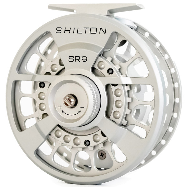 Shilton SR Series Fly Reel titanium Shilton SR9 titanium