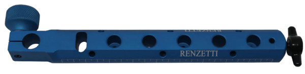 Renzetti Tool Bar for tying vises blue 6 Inch