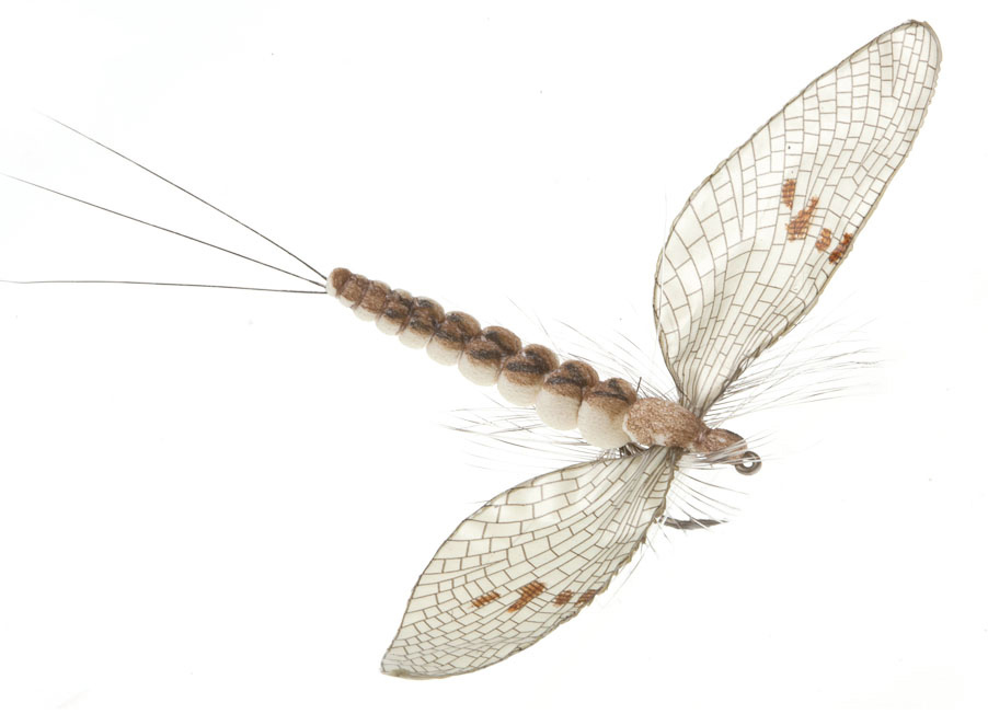 Json Realistic Flies Mayfly Spent vanilla cream Realistic Flies