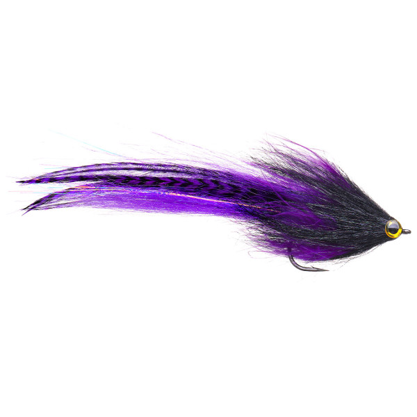 Superflies Pike Fly - Predator Brush purple black