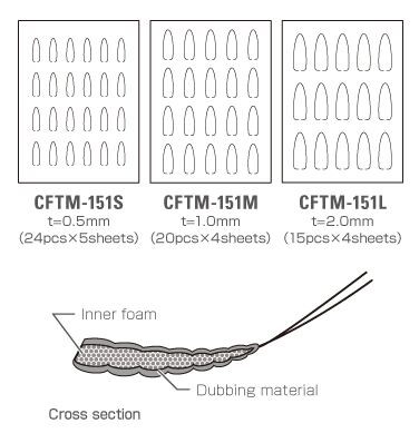 C&F Design CFTM-151 Extend Body Inner Foam