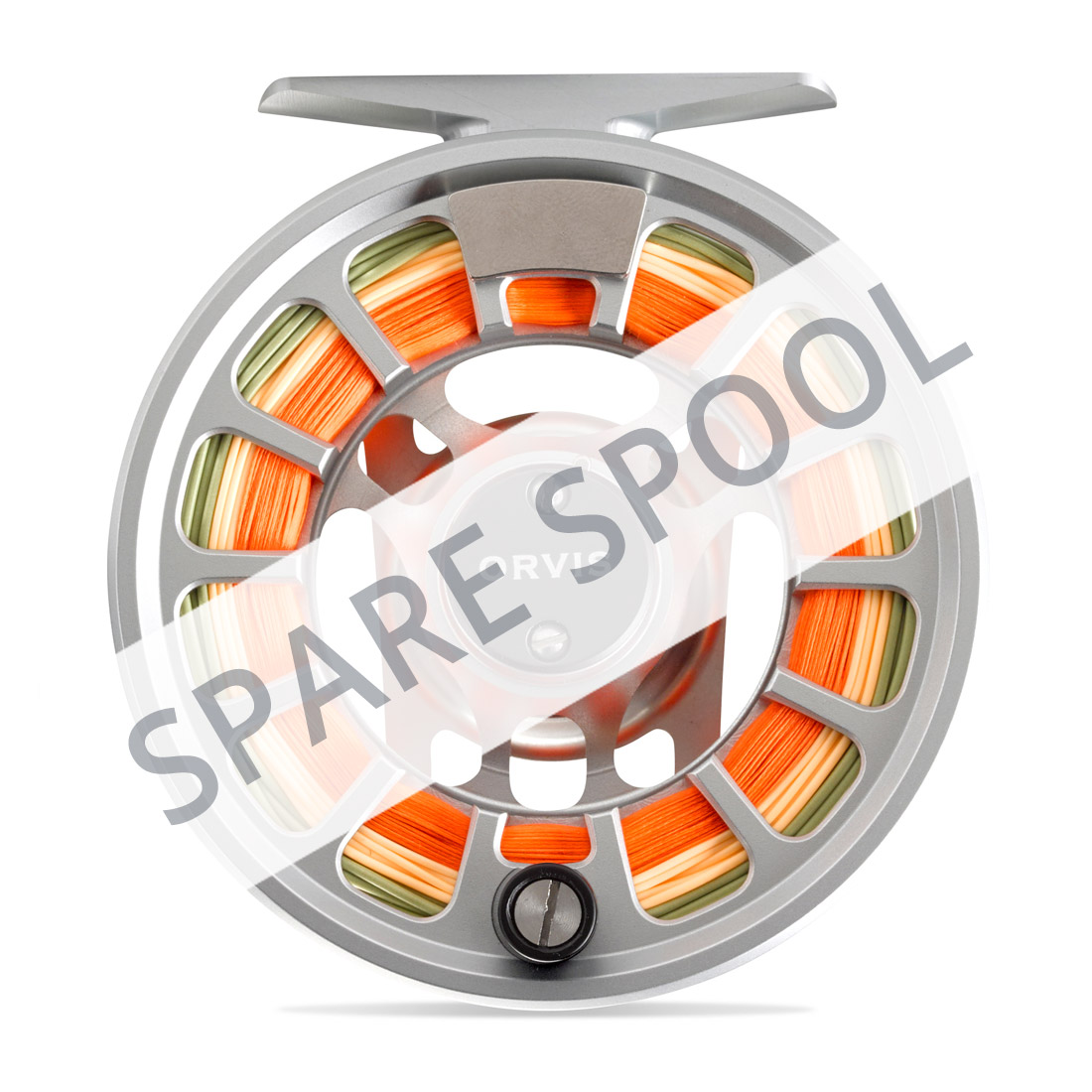 Orvis Hydros Spare Spool silver, Spare Spools, Fly Reels