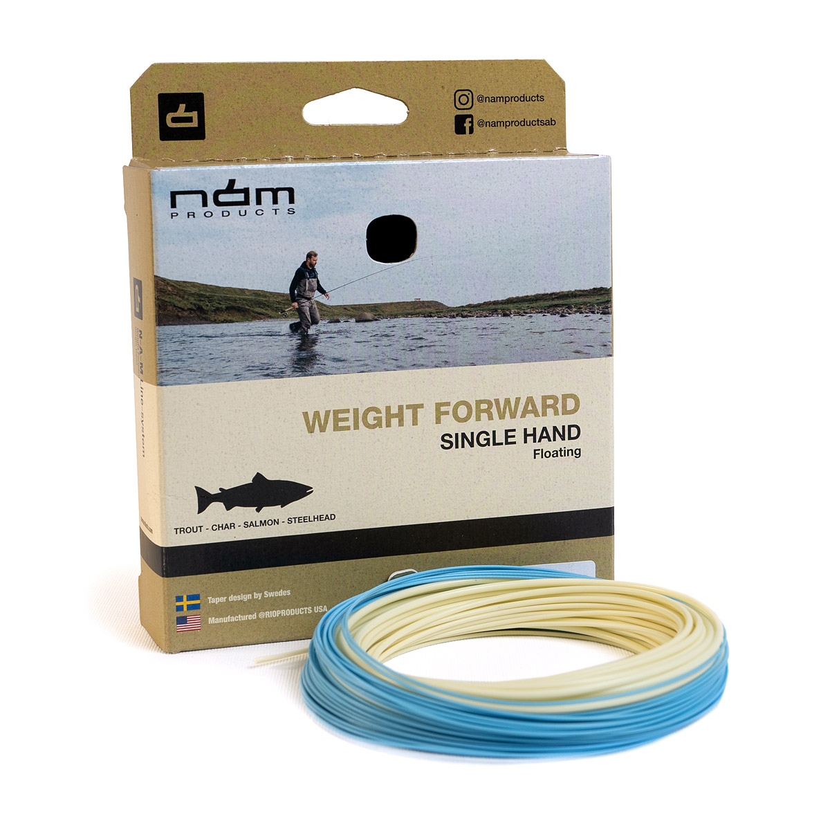 Details about   Real Trout LT Fly Fishing Line Weight Forward Floating WF4F/5F/6F 90ft 
