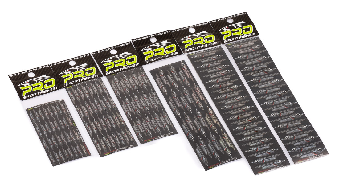 Pro Sportfisher Candy Foils Body Materials Fly Tying Materials