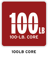 100-lb. core