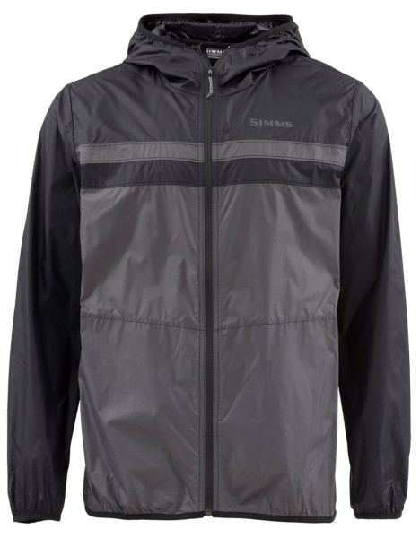 Simms Fastcast Windshell Windbreaker Jacket black/slate