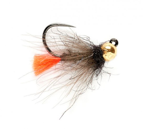 Fulling Mill Nymph - Tungsten CDC Red Tag Jig Barbless