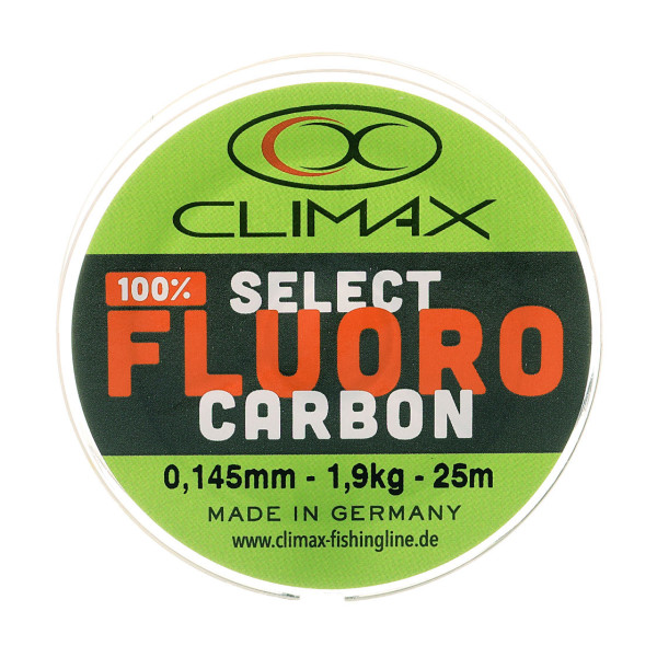 Climax Select Fluorocarbon SB Tippet Material 25 m