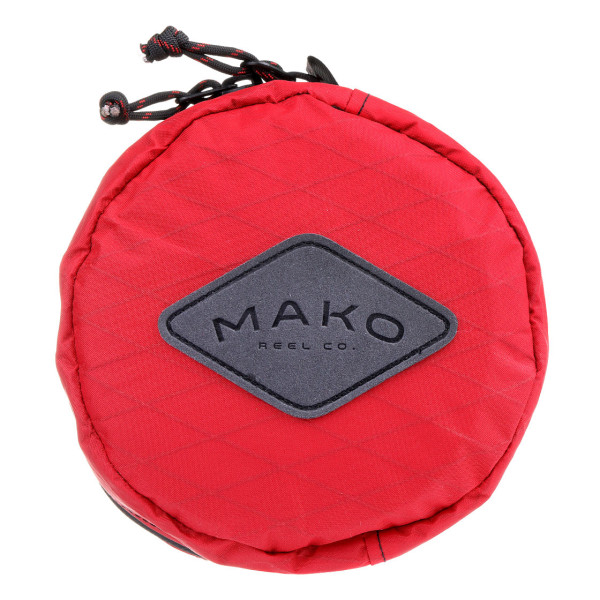 Mako Reel Co. Logo Reel Case red